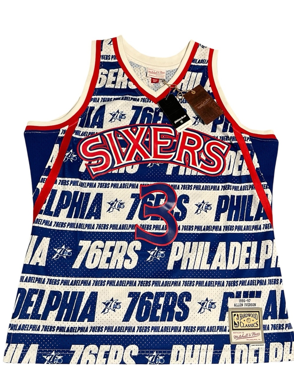 NBA Philadelphia 76ers Teamwrap Iverson Jersey